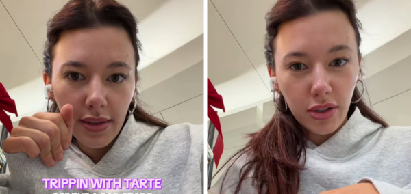 Influencer slammed Tarte brand trip