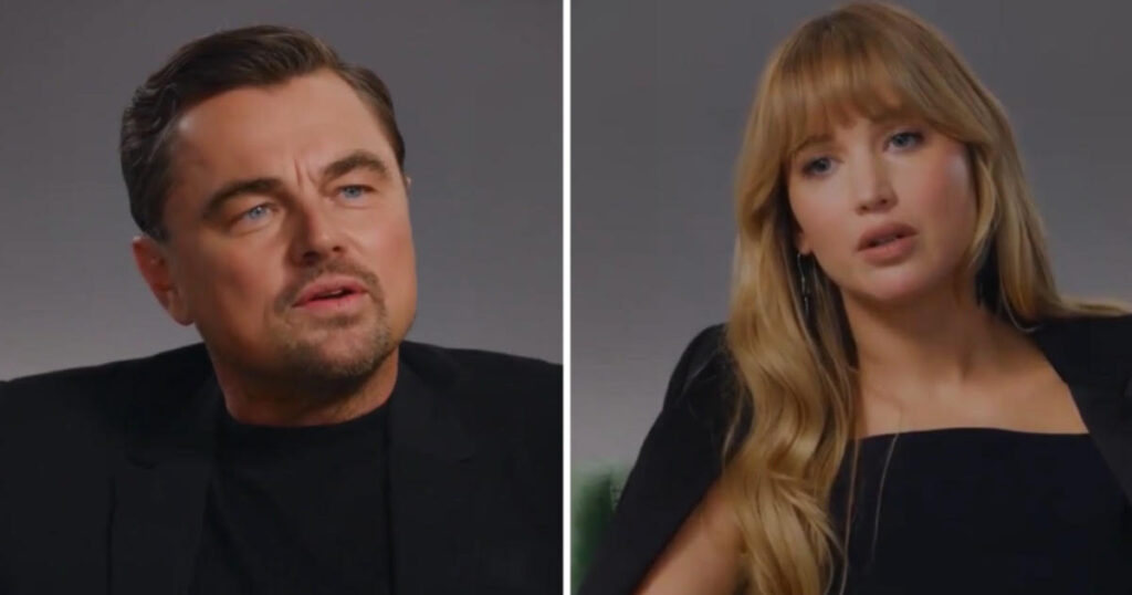Jennifer Lawrence Leonardo DiCaprio