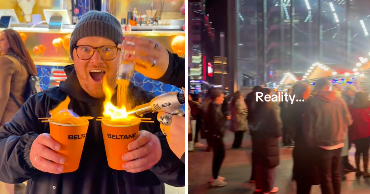 Eating with Tod's Christmas market is being absolutely rinsed, and it's about time