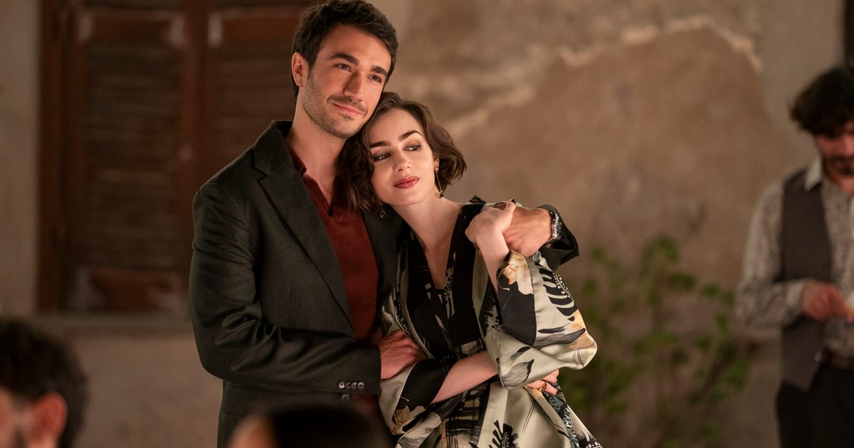 Emily in Paris Gabriel end up together end