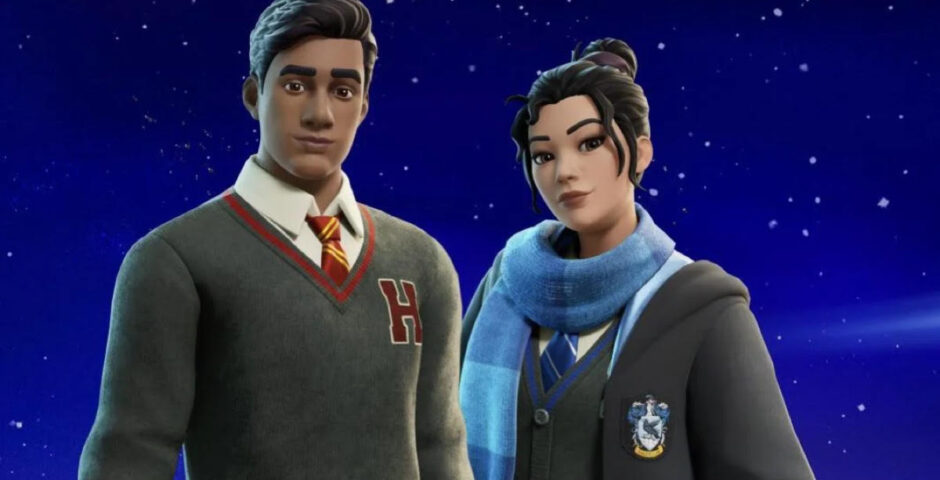 Fortnite Harry Potter dragged