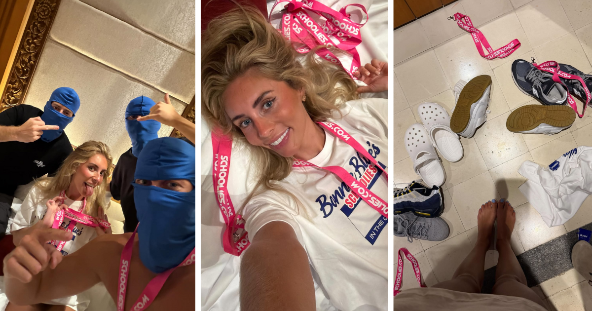 Bonnie Blue already sharing behind the scenes from new vile stunt