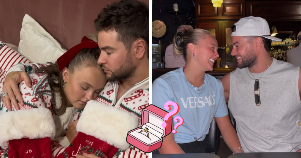 Jojo Siwa Chris Hughes Christmas engagement