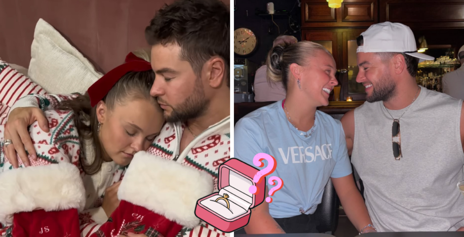 Jojo Siwa Chris Hughes Christmas engagement