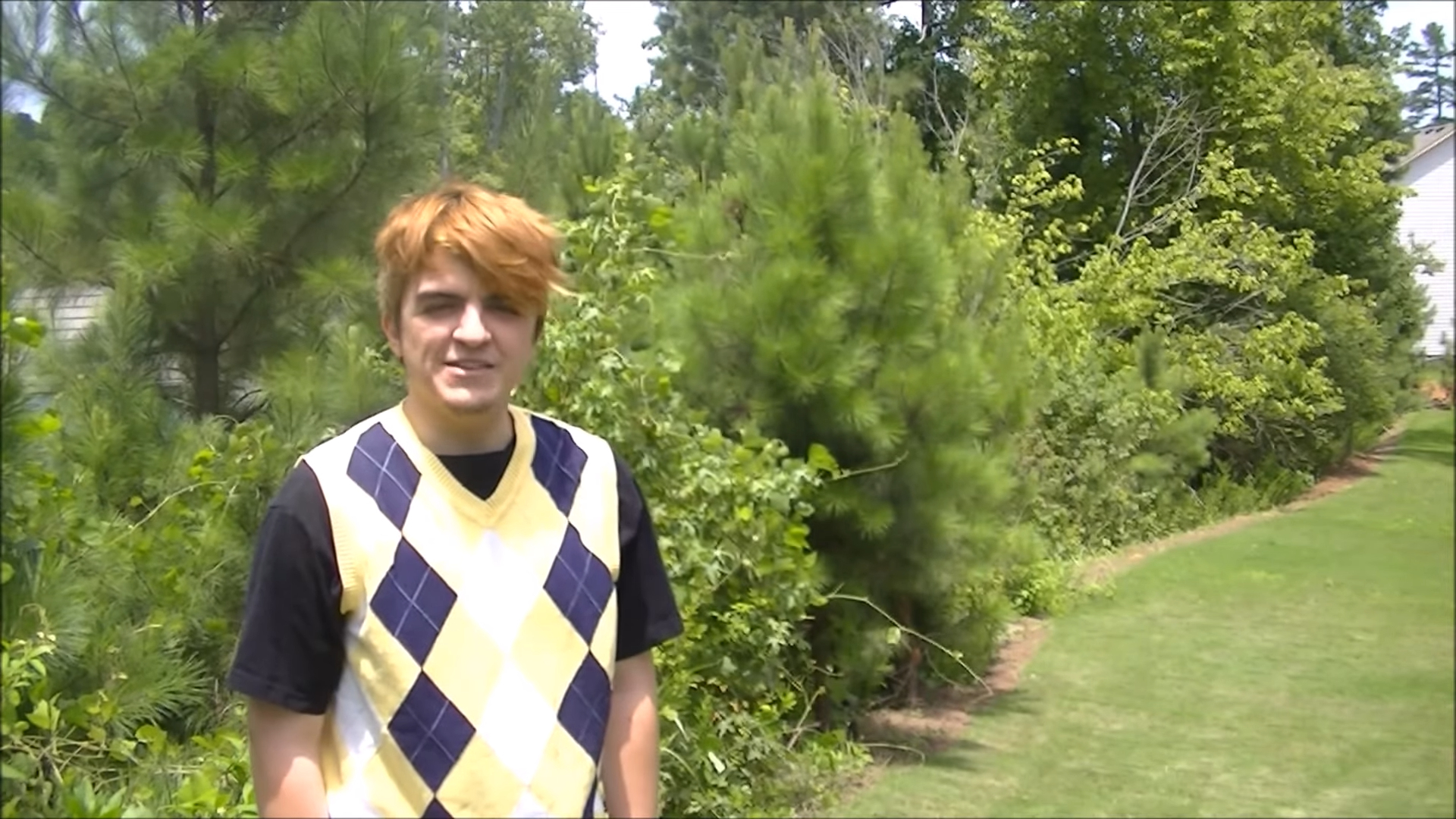 Tylor Chase reading his poem 'Steps to Hope' in July 2014(Image via YouTube) 