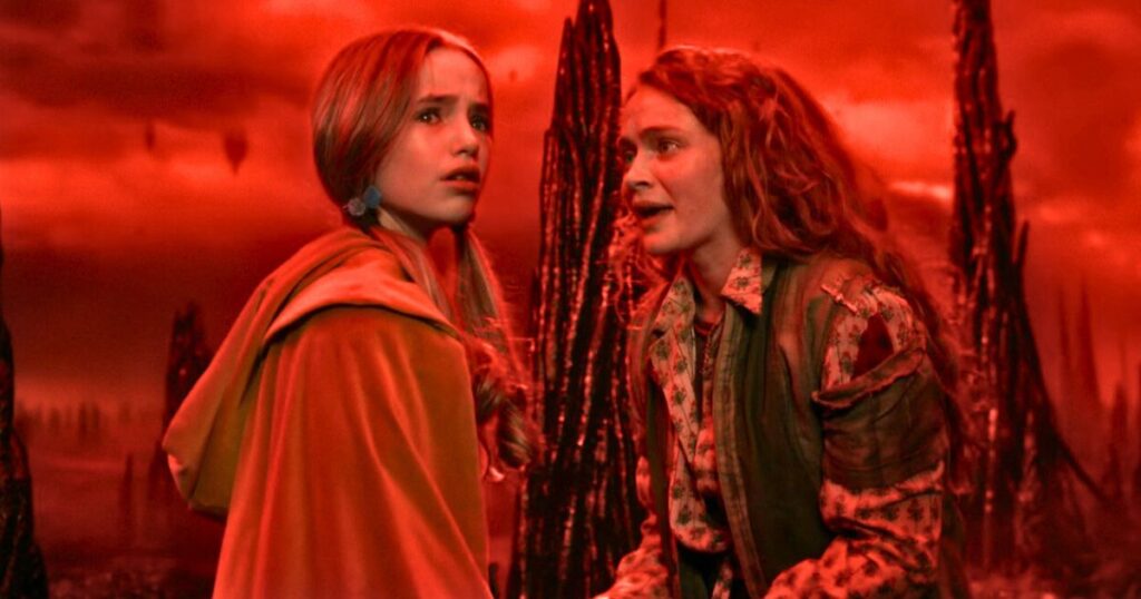 stranger things season five holly and max when about to escape