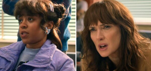 stranger things winona ryder priah ferguson erica joyce