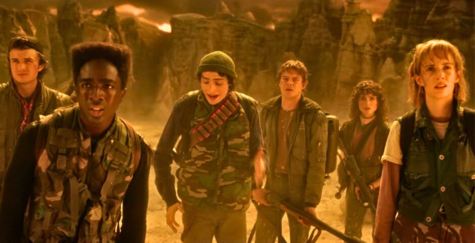 stranger things finale final fight steve lucas mike that creep nancy and robin