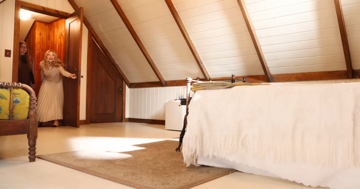 the housemaid attic book film changes