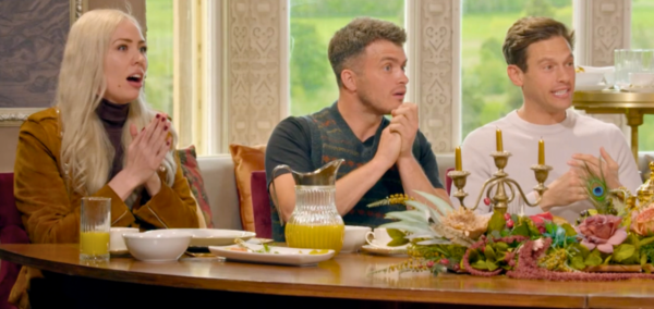 some the traitors contestants including matthew who is selling the art