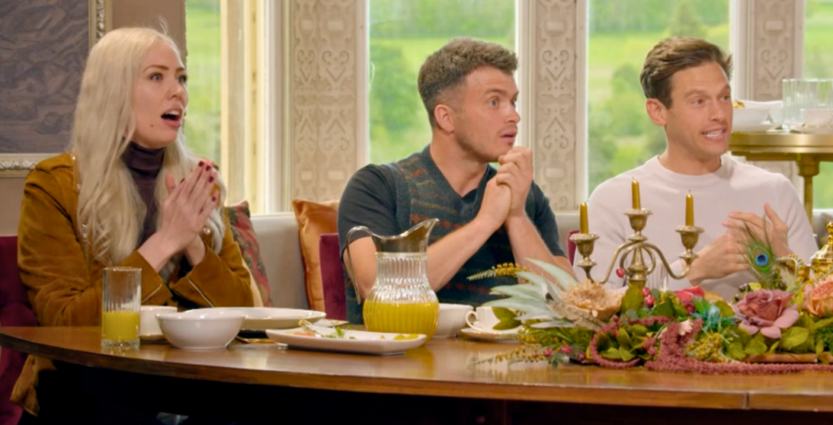 some the traitors contestants including matthew who is selling the art