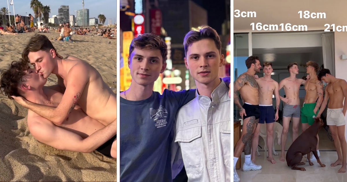 Prepare yourself: Here are the intimate videos of the gay twins who do OnlyFans together