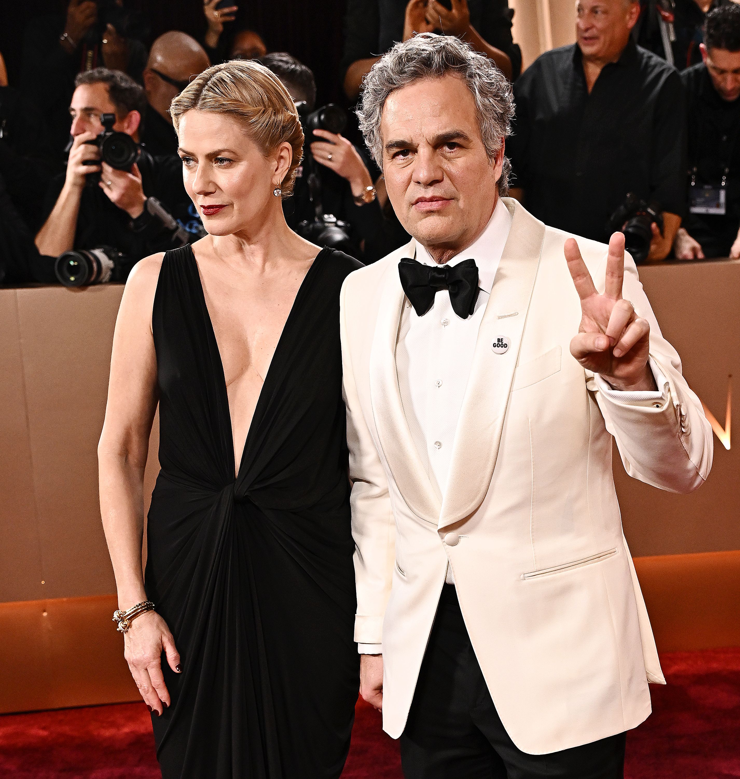 Pin badges worn at Golden Globes 2026