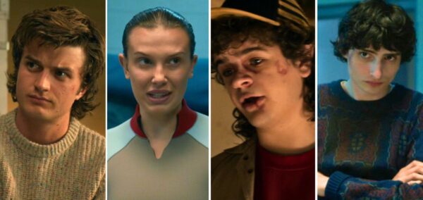 stranger things cast millie bobby brown joe keery etc
