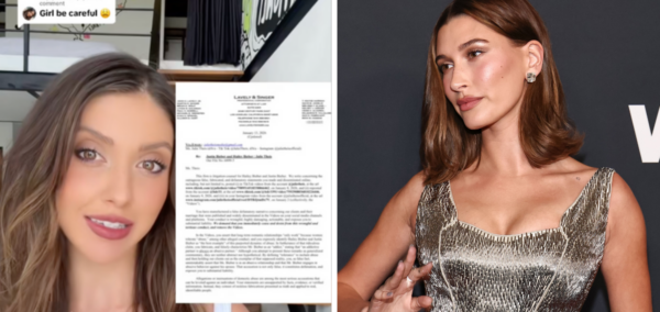 Hailey Bieber responds to influencer