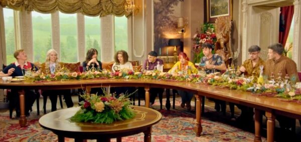 the traitors season four cast at breakfast