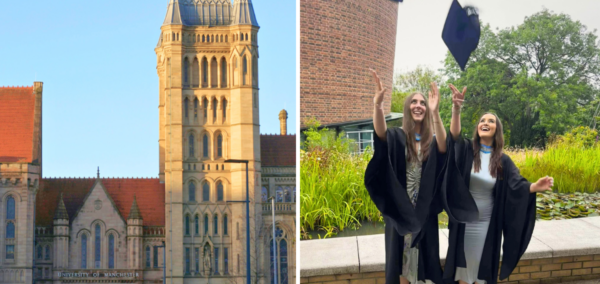 grads who maybe just got grades for their degrees at uni of lancashire and then university of manchester