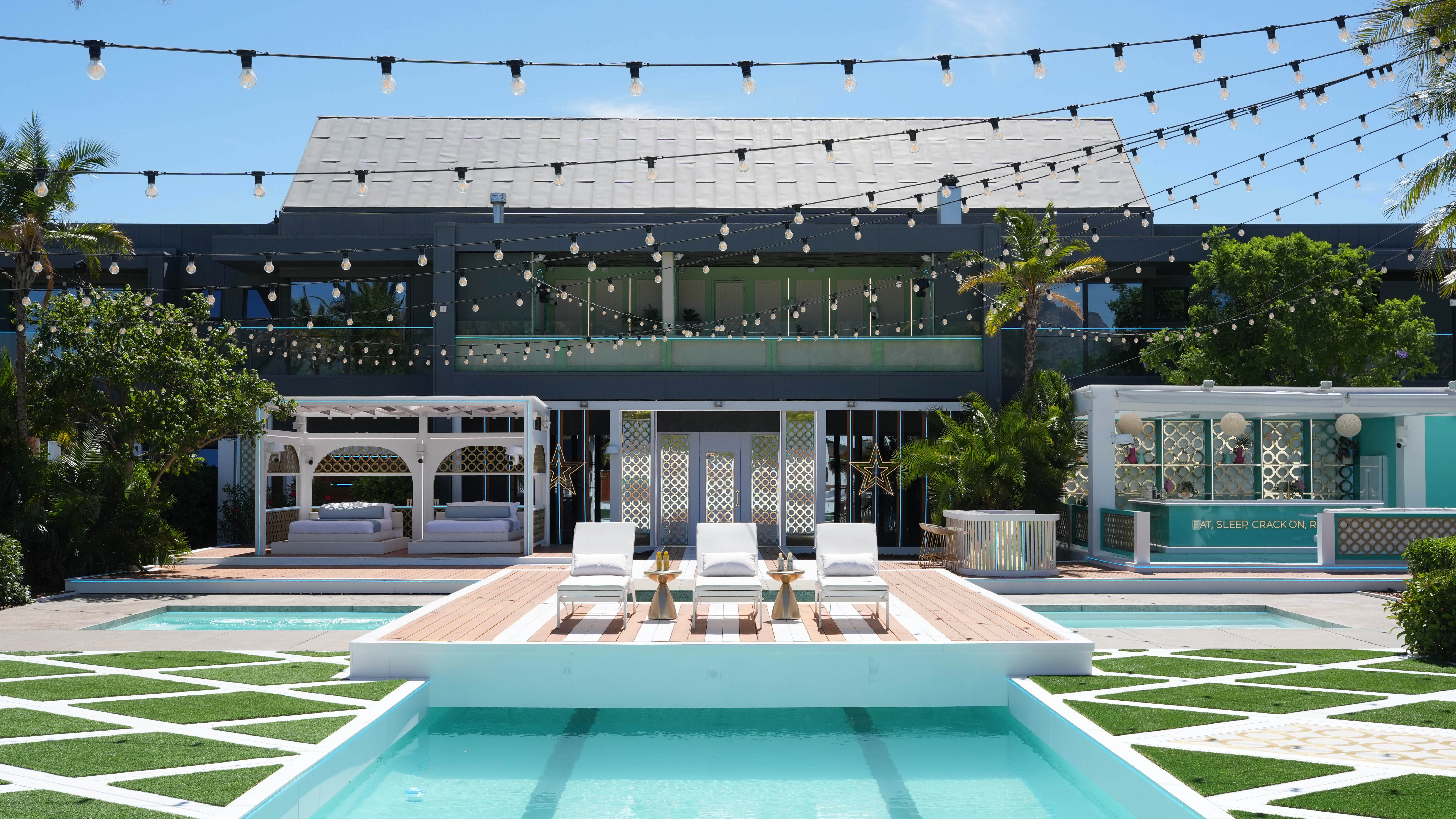 Love Island villa
