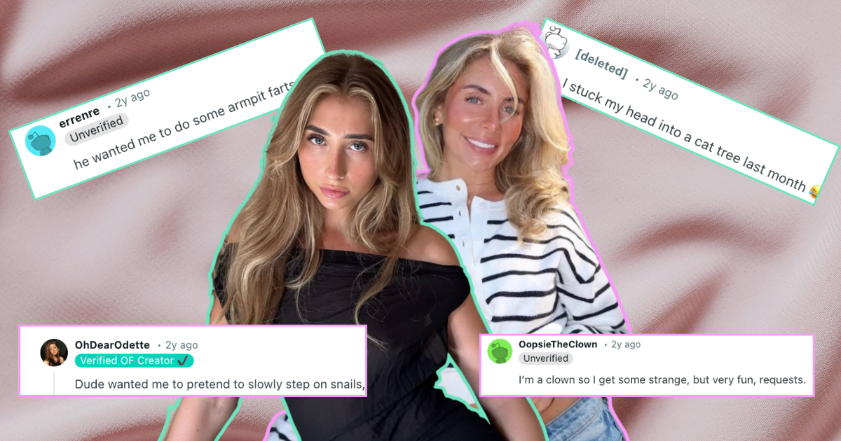 OnlyFans models reveal their strangest requests, and I’m shook