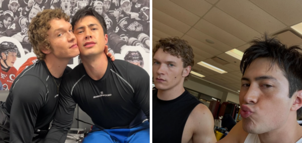 Heated Rivalry Connor Storrie Hudson Williams friendship