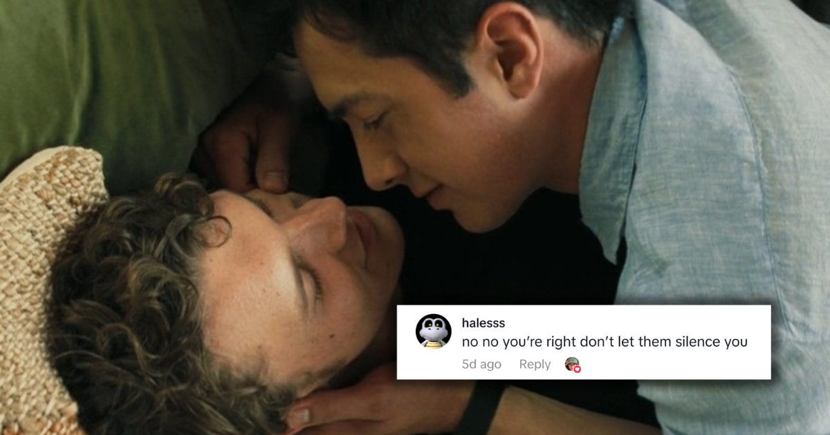 Okay, it's time to talk about how weird straight girls are being about Heated Rivalry