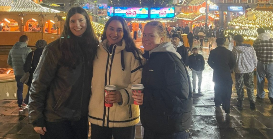 I reckon these students in Brum are smiling because they've seen the high offer rates