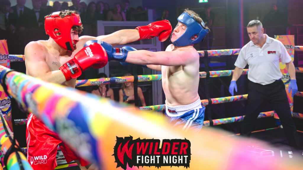 Boxers in a boxing match