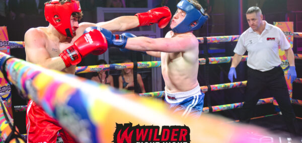 Boxers in a boxing match