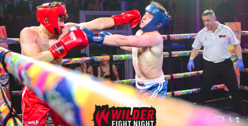 Boxers in a boxing match