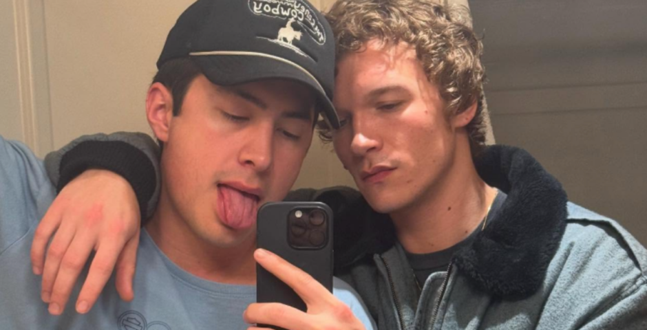 Hudson Williams Connor Storrie love physical