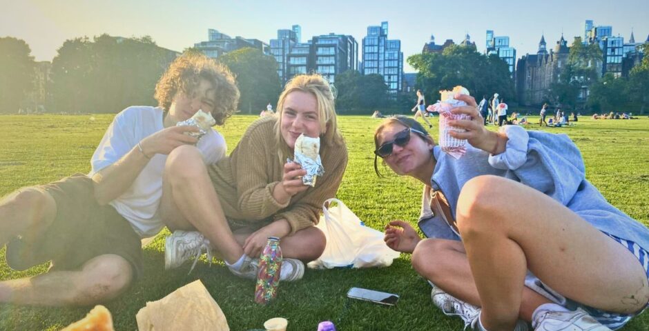 uk unis unconditional offers some students looking happy