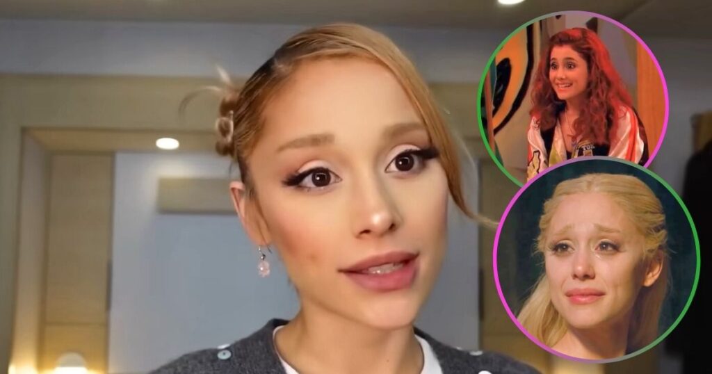 ariana grande eyebrows assorted eras