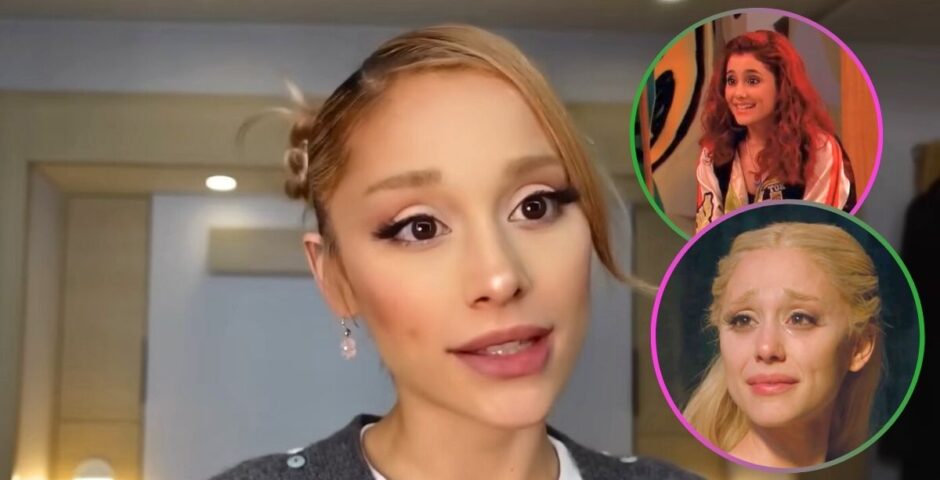 ariana grande eyebrows assorted eras