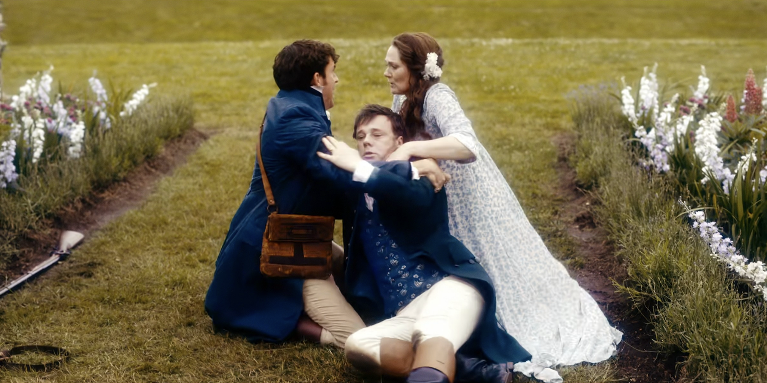 bridgerton season two flashback edmund dying