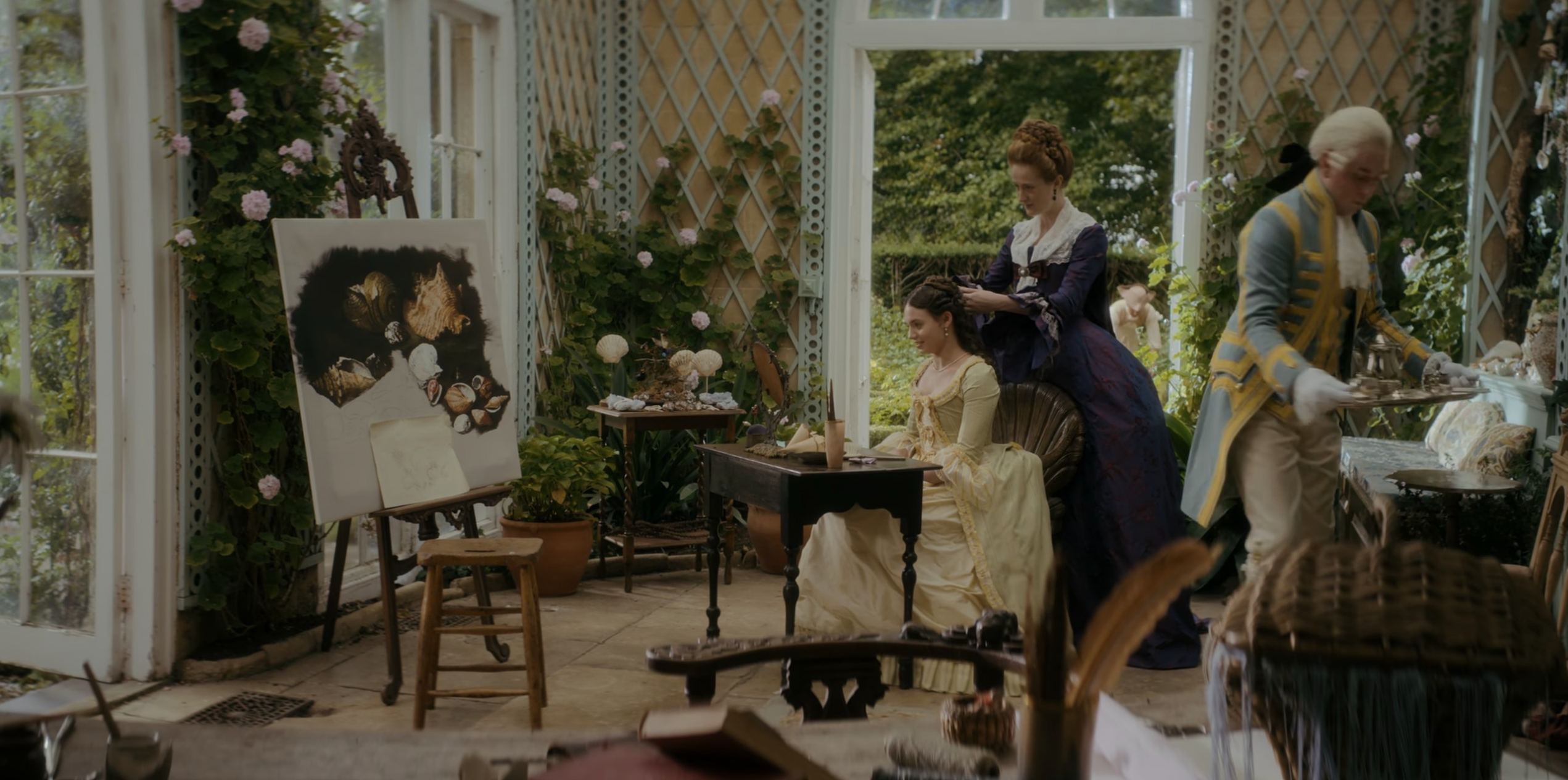 bridgerton queen charlotte timeline young violet