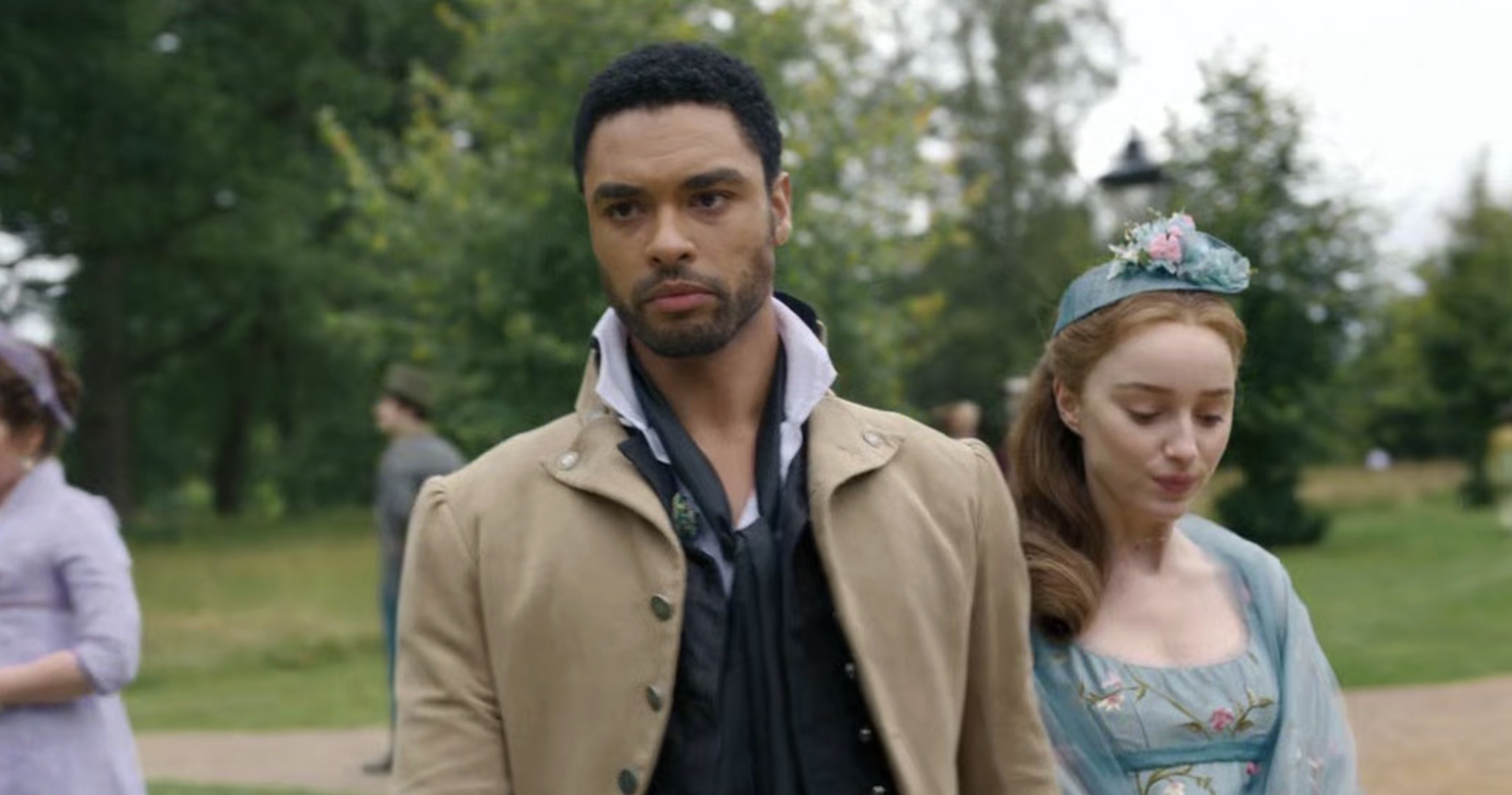 Regé-Jean Page as The Duke on Bridgerton