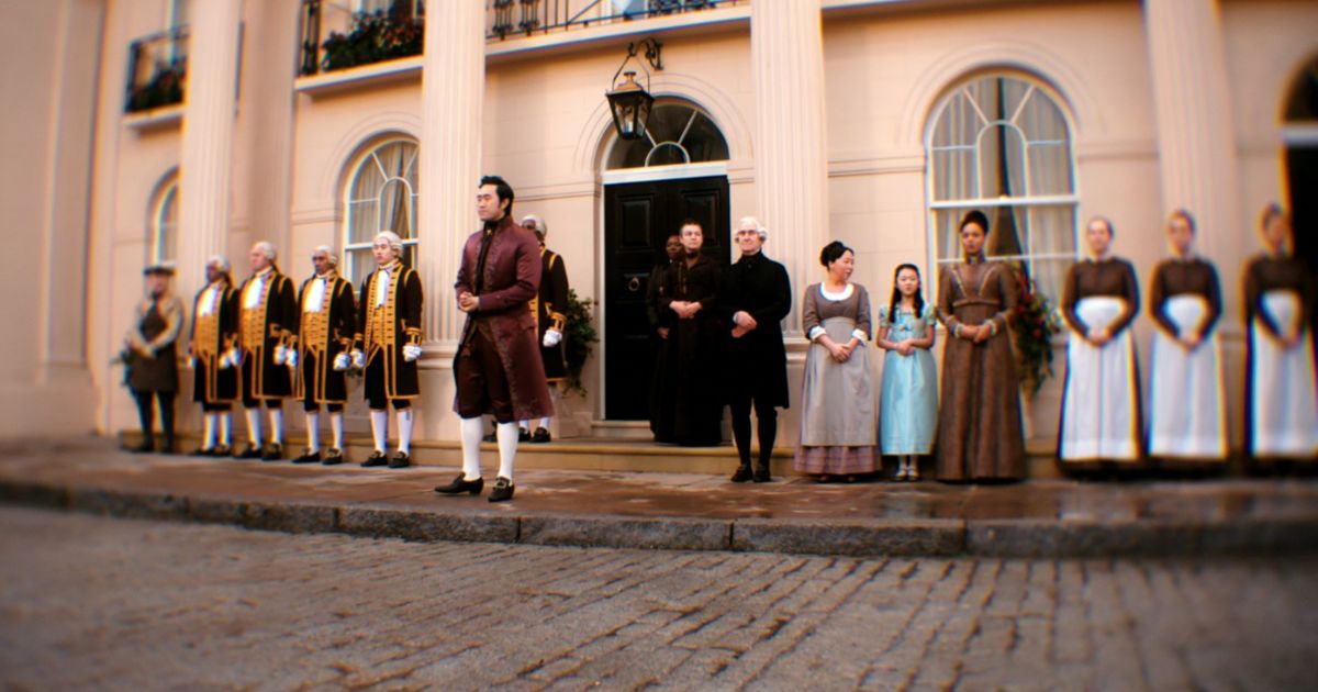 bridgerton season four sophie as a child and the servants