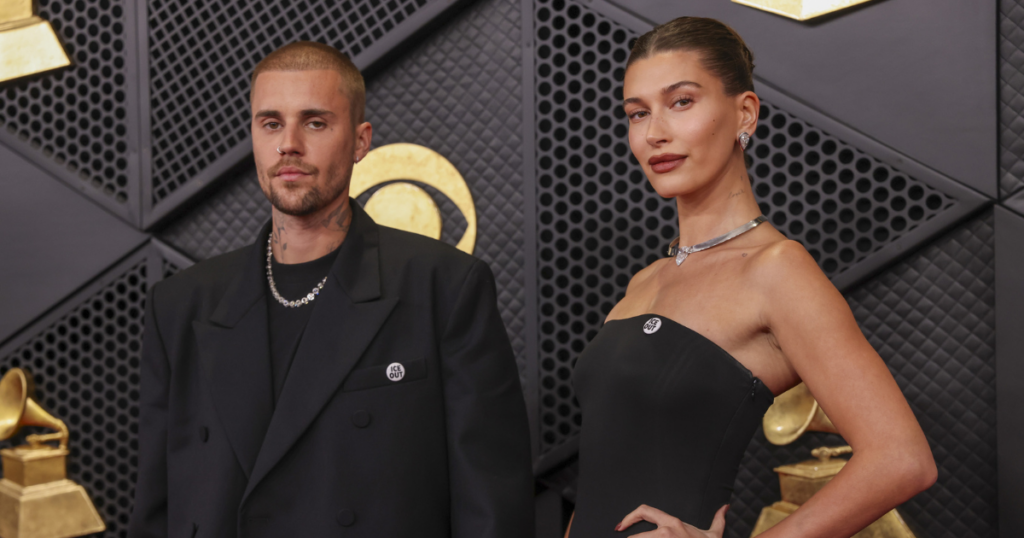 Justin Bieber Hailey Grammys 2026 dragged