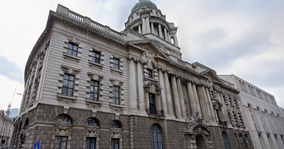 The Old Bailey, where Michals was sentenced via Google Maps