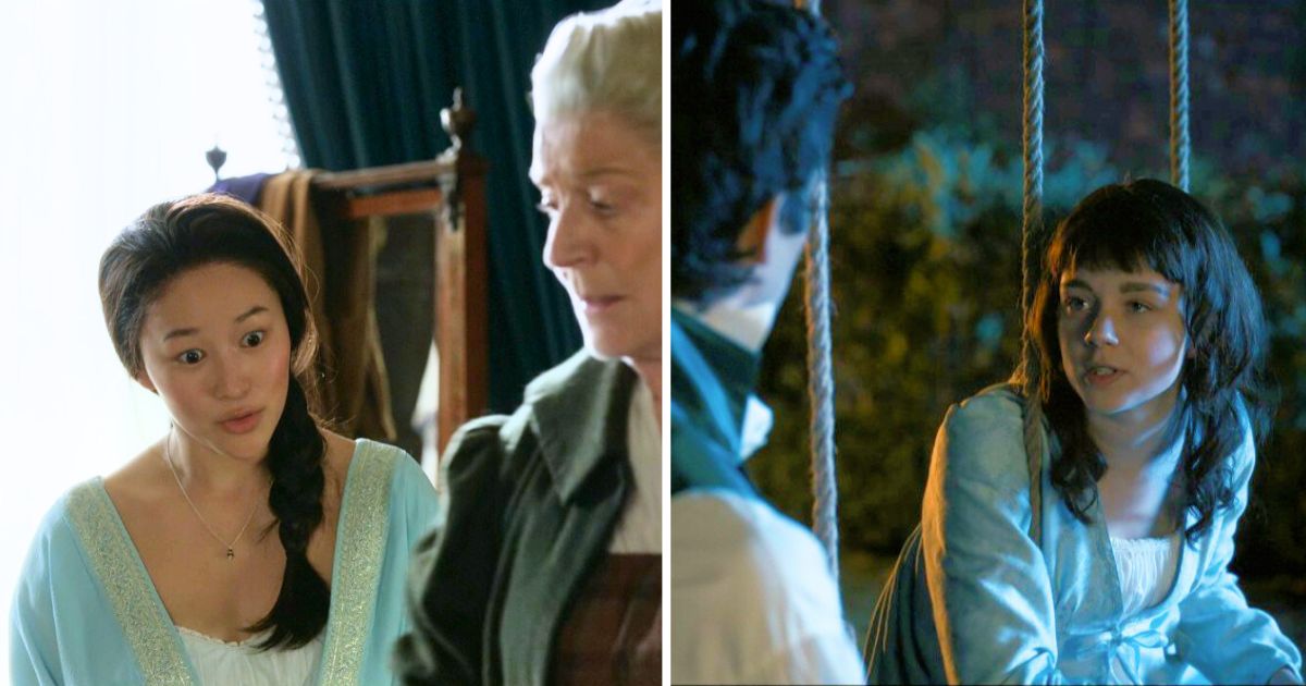 eloise and sophie nightgown bridgerton