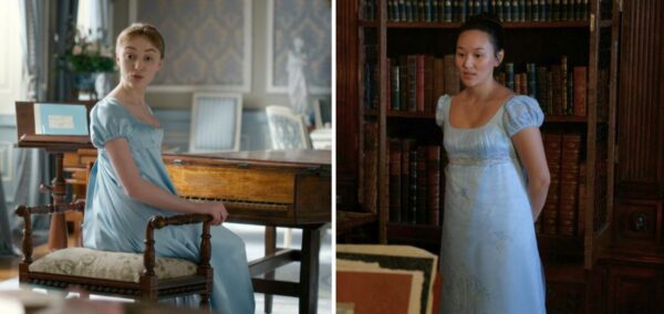 bridgerton sophie daphne blue dress