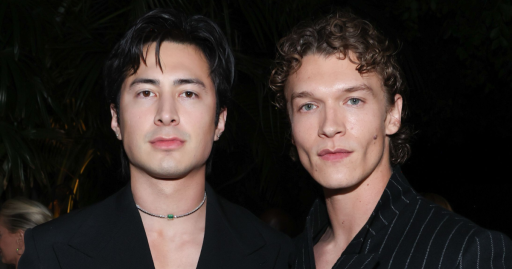 Hudson Williams Connor Storrie said each other