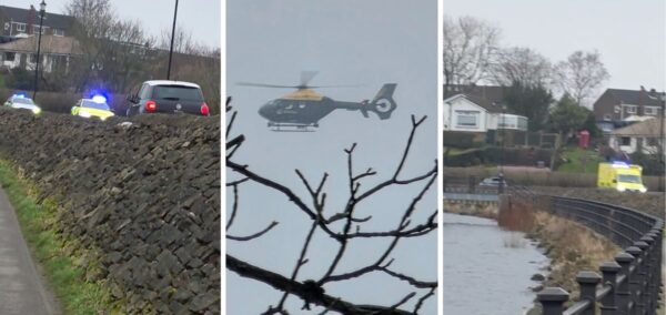 manchester plane crash emergency response