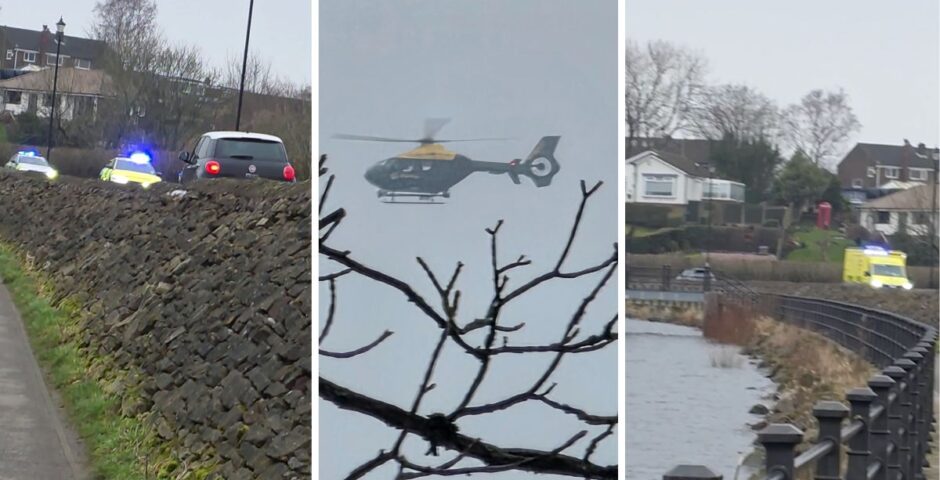 manchester plane crash emergency response