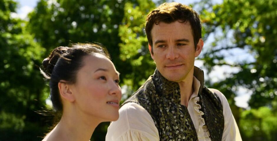 bridgerton season four sophie and benedict kite scene