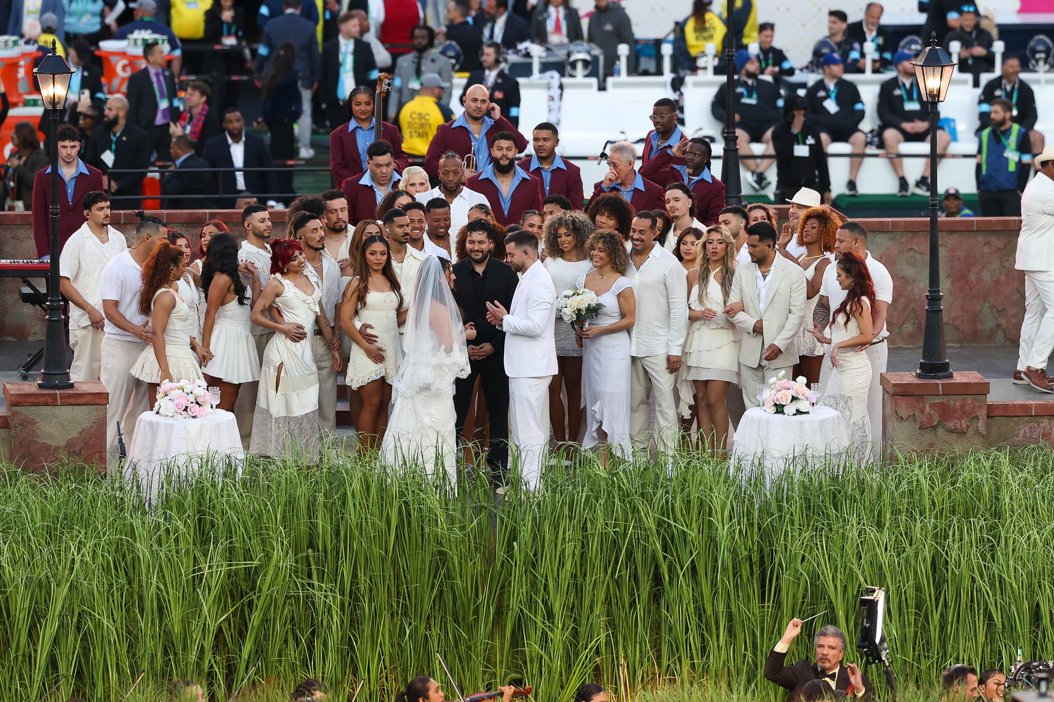 Bad Bunny witness Super Bowl halftime wedding