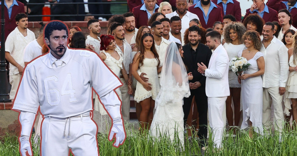Bad Bunny witness Super Bowl halftime wedding