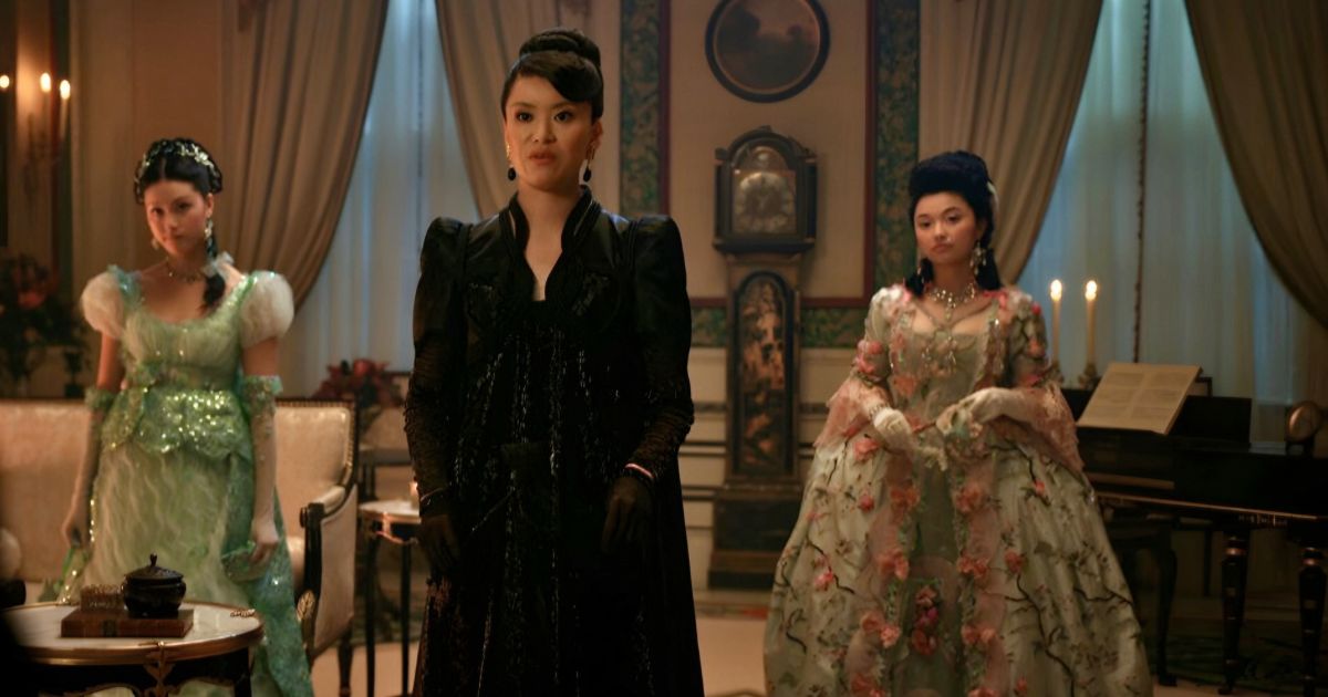 Rosamund and Posy’s childhood was even sadder in the Bridgerton books and now I’m sobbing