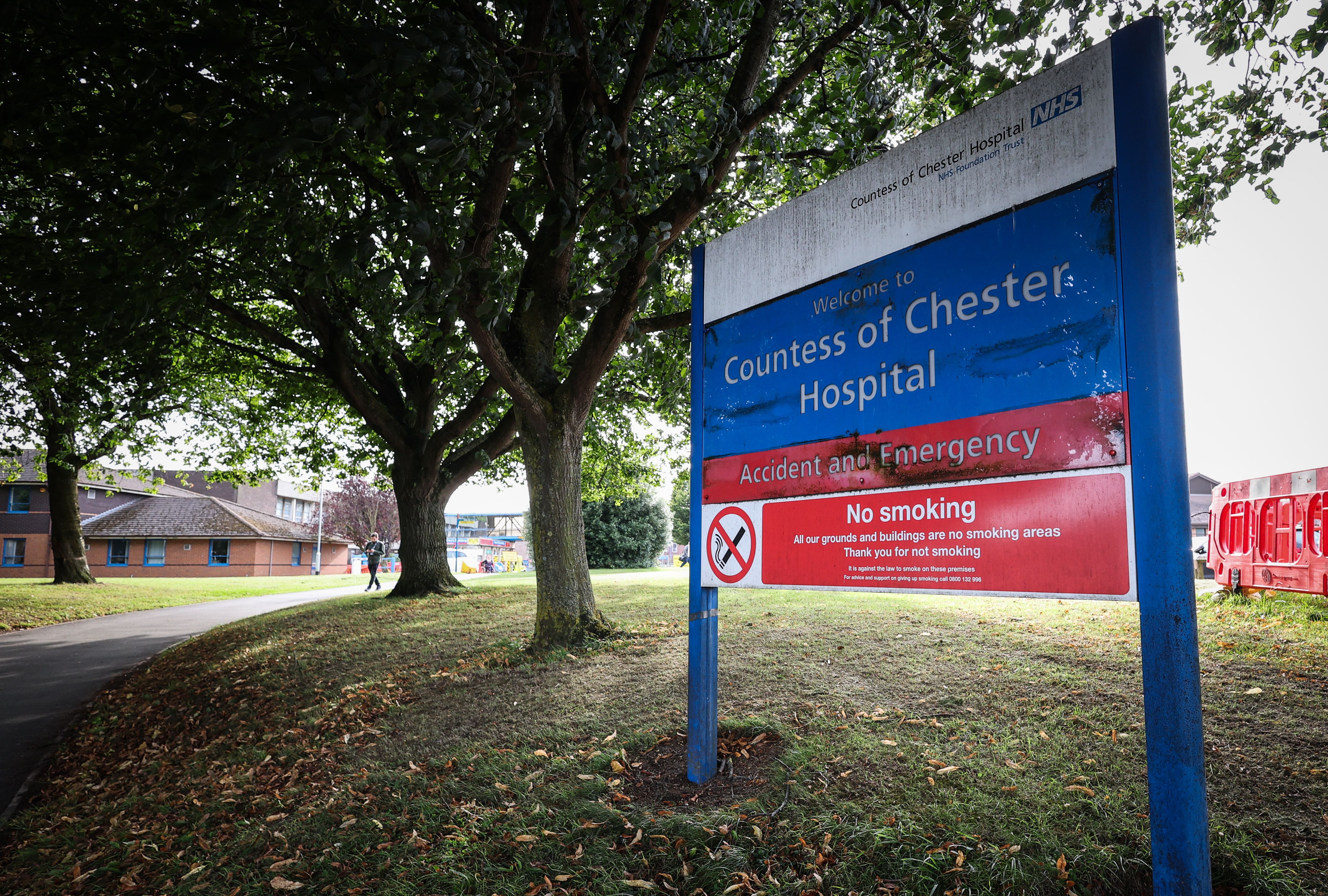 Countess of Chester hospital where Lucy Letby worked