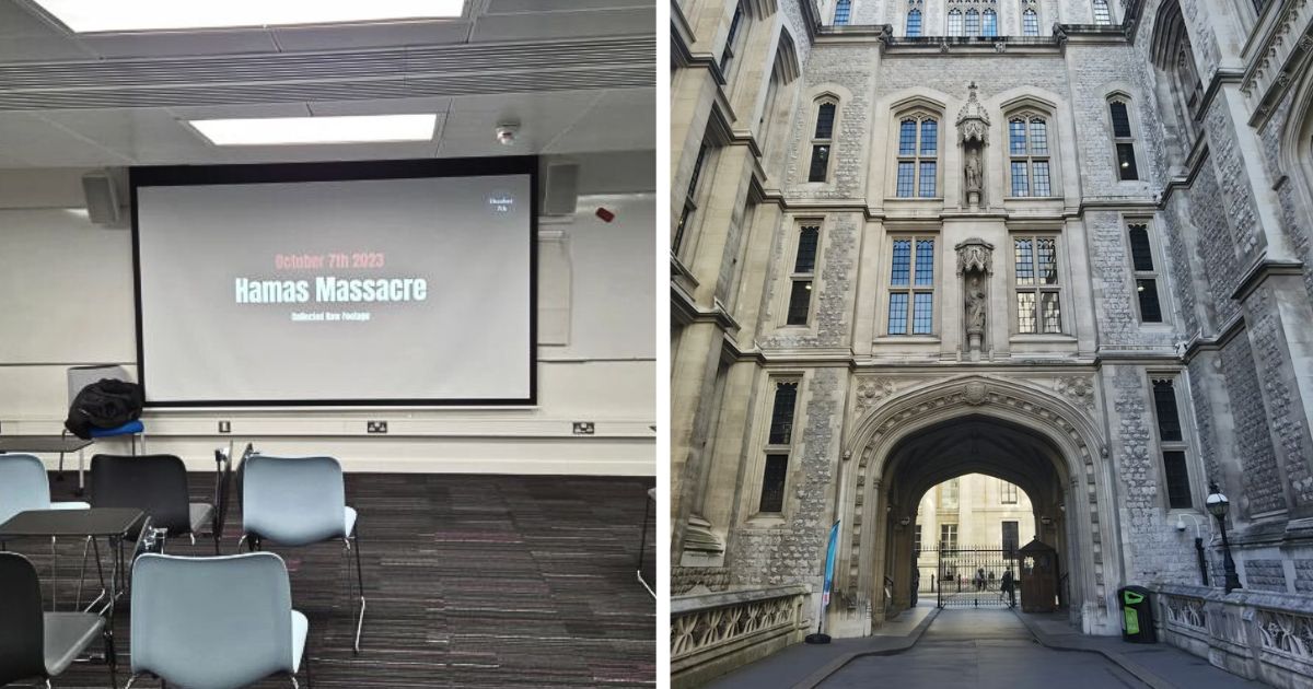 King's College London hosts screening of footage from October 7th Hamas massacre
